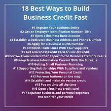 Establishing business credit